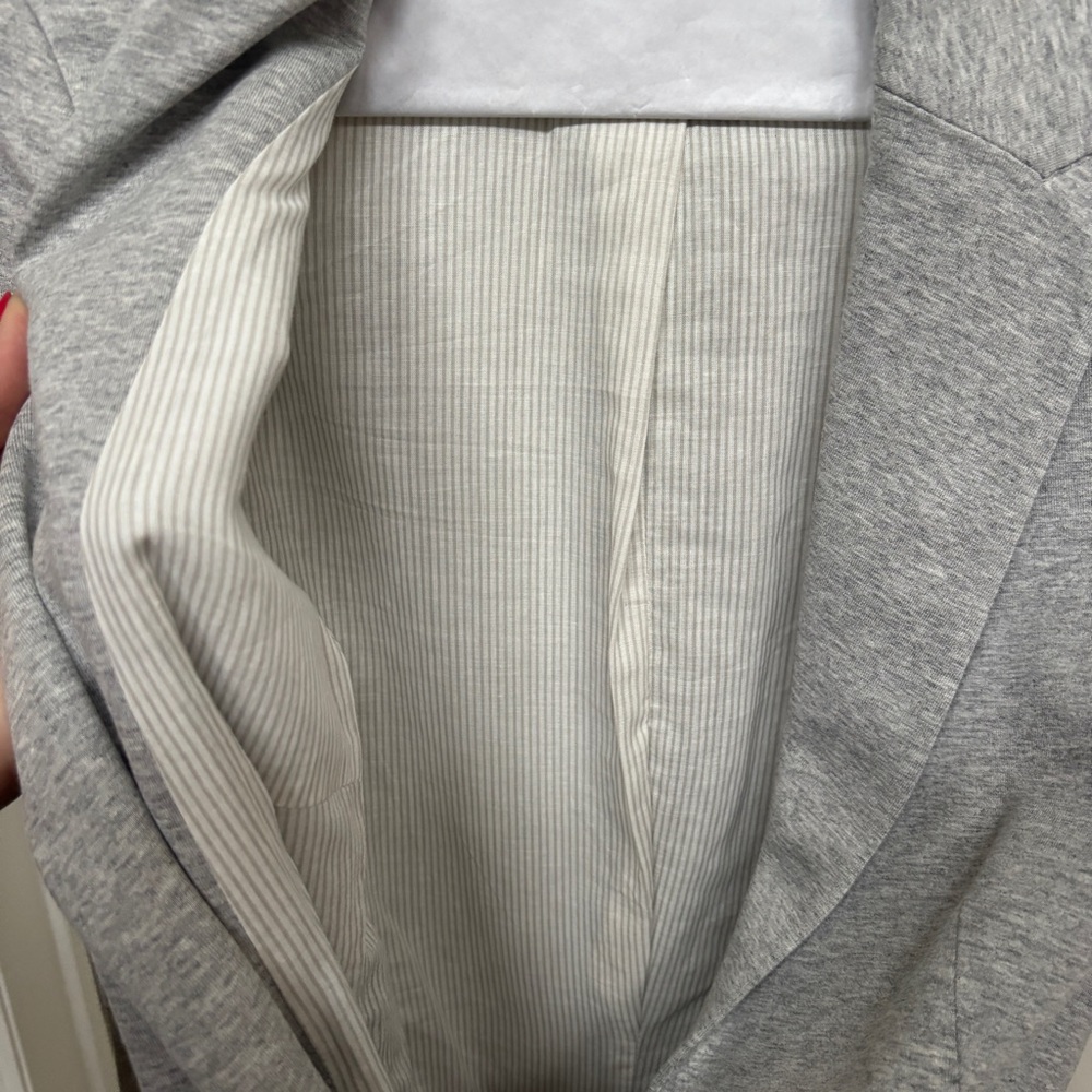 Zara Basic Size XS Grey Blazer - image 4